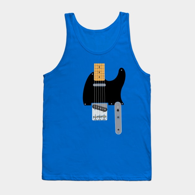 American Vintage Electric Guitar - rockstar father swag Tank Top by BrederWorks